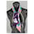 Choker in seta Chopard multicolore  - vista 3