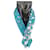 Chopard Love Happy Twilly Sciarpa in seta turchese Multicolore  - vista 1
