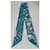 Chopard Love Happy Twilly Sciarpa in seta turchese Multicolore  - vista 4