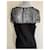Red Valentino Black Lace Viscose Dress  - view 9