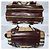 Borsa Ashbury Knight in tela e pelle Nova Check Burberry Beige/Marrone - vista 12