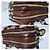 Borsa Ashbury Knight in tela e pelle Nova Check Burberry Beige/Marrone - vista 6