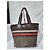 Sac de shopping Gucci en toile Diamante avec web marron/beige - vue 10