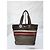 Sac de shopping Gucci en toile Diamante avec web marron/beige - vue 7