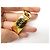 VINTAGE CHANEL CC MEDAILLON GÜRTEL VERSCHLUNGENES LEDER 80 GOLDMETALL Golden - Ansicht 12