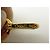 VINTAGE CHANEL CC MEDAILLON GÜRTEL VERSCHLUNGENES LEDER 80 GOLDMETALL Golden - Ansicht 7