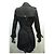 TRENCH MANTEAU BURBERRY BRIT 3751415 ALGODÓN M 38 CINTURÓN Negro - vista 3