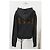 Sudadera de algodón negro adornada Saint Laurent 1971 - vista 8