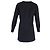 Abito mini a maniche lunghe Isabel Marant Étoile in lana blu navy - vista 6