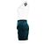 Falda Mini Sandro en Terciopelo Verde - vista 5