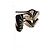 Koko-Plateau-Sandalen von Jimmy Choo aus schwarzem Wildleder - Ansicht 12