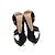 Koko-Plateau-Sandalen von Jimmy Choo aus schwarzem Wildleder - Ansicht 14