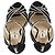 Koko-Plateau-Sandalen von Jimmy Choo aus schwarzem Wildleder - Ansicht 4