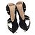 Koko-Plateau-Sandalen von Jimmy Choo aus schwarzem Wildleder - Ansicht 7