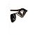 Koko-Plateau-Sandalen von Jimmy Choo aus schwarzem Wildleder - Ansicht 8