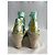 Pumps con zeppa in espadrille in satin multicolore con lacci Emilio Pucci - vista 10