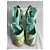 Pumps con zeppa in espadrille in satin multicolore con lacci Emilio Pucci - vista 12