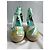 Pumps con zeppa in espadrille in satin multicolore con lacci Emilio Pucci - vista 9