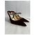 Mule con tacco in velluto bordeaux decorate con cristalli Bing di Jimmy Choo - vista 10