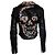 Philipp Plein Lederjacke mit Stickerei Schwarz - Ansicht 3