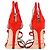 Sandali Maitai Jimmy Choo in suede rosso - vista 12