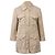 Chaqueta cortavientos Hermès con botones en algodón beige
