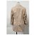 Chaqueta cortavientos Hermès con botones en algodón beige - vista 8