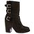 LAURENCE DACADE Stivaletti T.EU 36 Camoscio Nero - vista 2