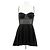 Autre Marque SILVIA ASTORE Kleid T.IT 40 Seide Schwarz