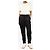 Tom Ford Schwarze Satin-Jogginghosen - Größe UK 6 - Ansicht 2