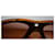 Lunettes de soleil oversize Yves Saint Laurent YSL 2200/S Marron Doré  - vue 6