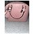 Borsa Louis Vuitton Alma BB in pelle epi rosa - vista 3