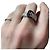Autre Marque Elini Ring aus 18-karätigem Weißgold Silber Hardware - Ansicht 7