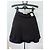 Falda patinadora Christian Dior de lana negra Negro - vista 3