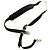 Zadig & Voltaire Black Leather Shoulder Strap