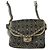 Timeless Borsa Chanel in pelle grigio scuro con camelia Grigio antracite