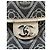 Timeless Borsa Chanel in pelle grigio scuro con camelia Grigio antracite - vista 7