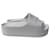 Balenciaga Chunky Platform Slides in White Rubber   ref.1974907