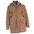 Brunello Cucinelli Kapuzenjacke aus braunem Baumwollstoff