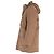 Brunello Cucinelli Kapuzenjacke aus braunem Baumwollstoff - Ansicht 2