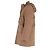 Brunello Cucinelli Kapuzenjacke aus braunem Baumwollstoff - Ansicht 5