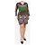 Etro Vestido midi de seda verde estampada - talla UK 12