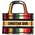Book Tote Dior Mini D Stripes Tote Giallo