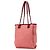 Chanel Rote Mini-Deauville-Tasche aus Mischfasern Bordeaux - Ansicht 2