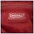 Chanel Rote Mini-Deauville-Tasche aus Mischfasern Bordeaux - Ansicht 5