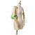Fendi Green Zucca Embossed Leather Chain Midi Baguette Light green - view 10
