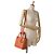 Dior Arancione Medio Patent Cannage Lady Dior Pesca - vista 9