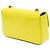 Céline Borsa a spalla con catena Triomphe in pelle di vitello gialla Celine - vista 2