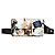Baguette Fendi Weiß Nylon Karl Kollage Umhängetasche