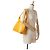 Goyard Hobo Boheme Goyardine Giallo - vista 8